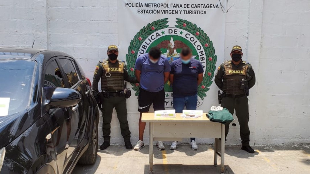 Capturados presuntos integrantes de una banda en Cartagena