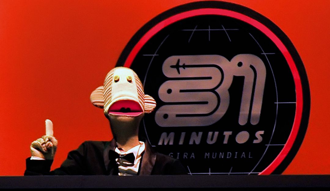 Títero del presentador 'Tulio Triviño' de 31 minutos