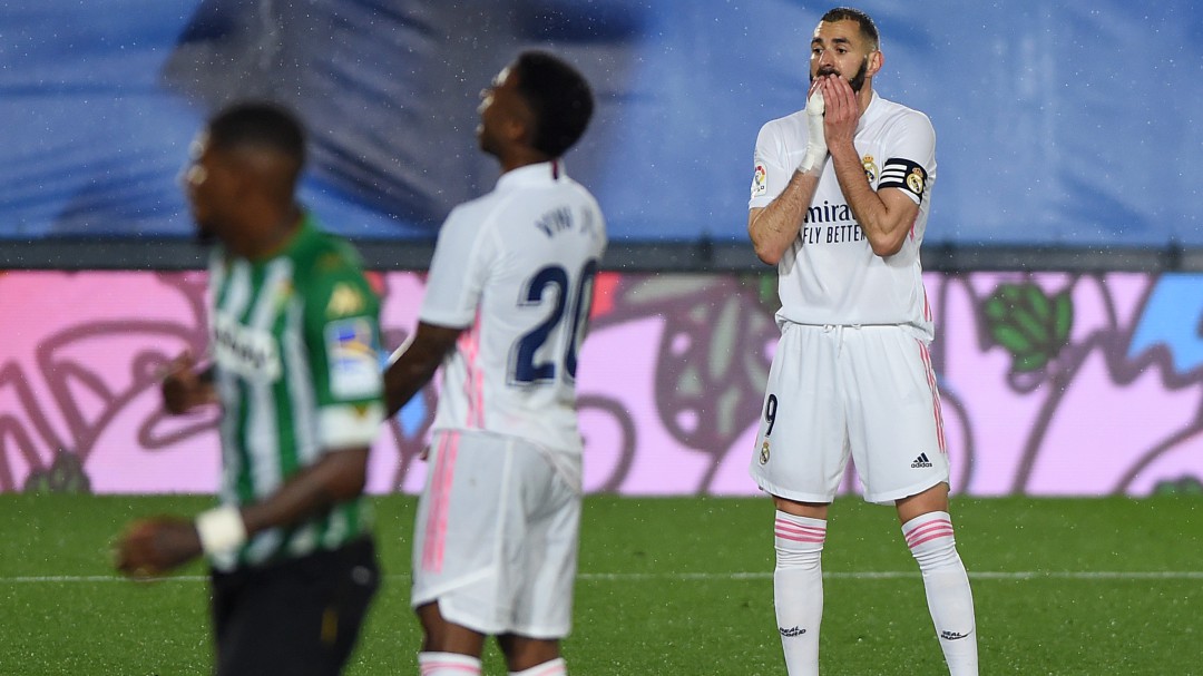 Real Madrid deja escapar dos puntos vitales de cara al título ante el Betis