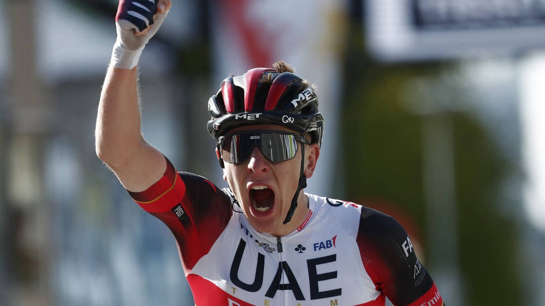 Tadej Pogacar, campeón de la Lieja-Bastoña-Lieja, su primera clásica