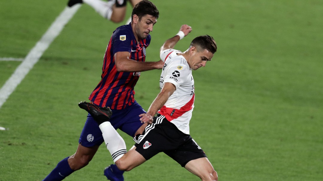 Con Borré y Carrascal, River cayó en casa ante San Lorenzo