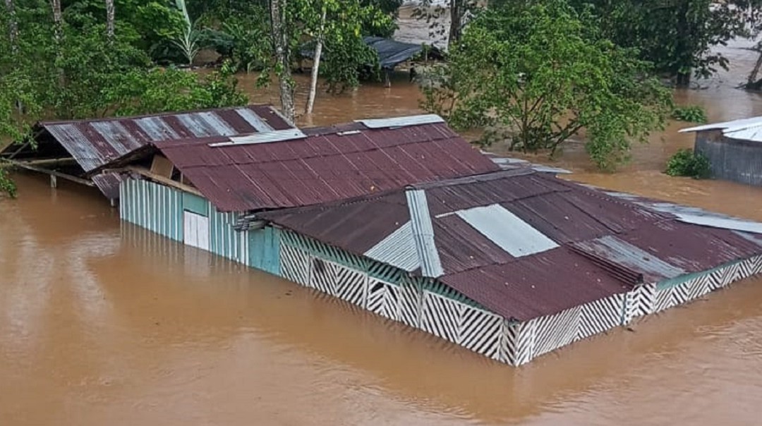 Las lluvias afectaron a cinco municipios en Antioquia