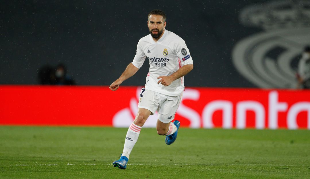 Dani Carvajal se lesionó y será baja en Real Madrid por resto de temporada