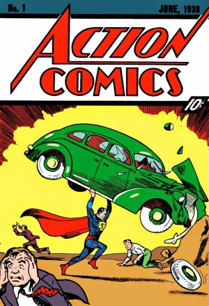 Action Comics # 1, la primera historieta en la que se menciona a Superman Action Comics # 1, la primera historieta en la que se menciona a Superman