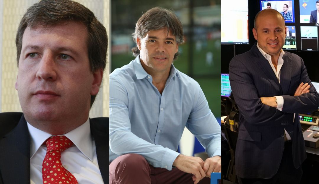 Juan Carlos Archila – CEO América Móvil, Mariano Díaz de Vivar - Country Manager de DirecTv; Jaime Alberto Parada – Presidente Win Sports