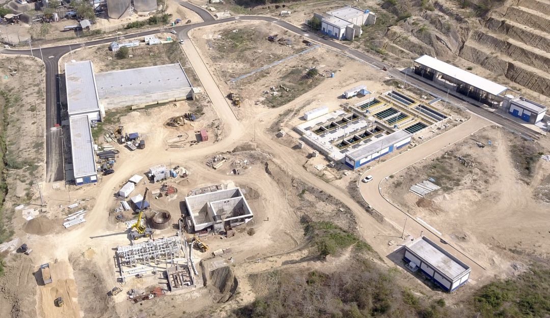 Planta Potabilizadora 'El Cerro' en Pasacaballos