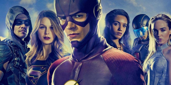 Arrow, Supergirl, Flash, Atom y otros héroes del 'Arrowverso' de The CW Arrow, Supergirl, Flash, Atom y otros héroes del 'Arrowverso' de The CW