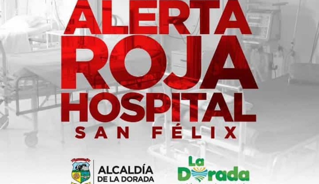 Declaran alerta roja hospitalaria