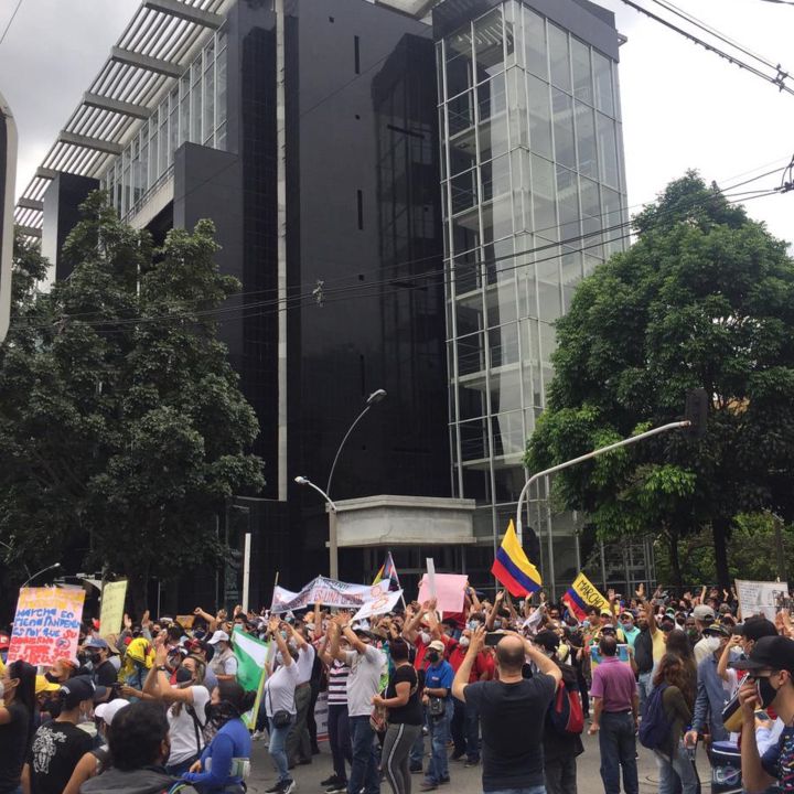 En Medellín la marcha cannábica y otros plantones se hicieron en calma