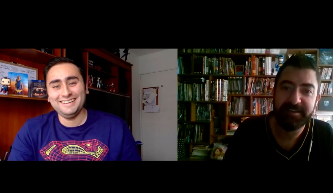 Entrevista junto al comediante Iván Marín en Caracol Radio.