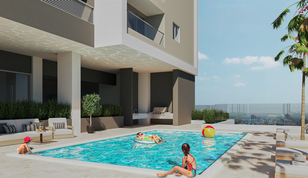 Este proyecto ubicado sobre la Transversal 54 contará con 40 pisos donde habrá 189 apartamentos que van desde 55m2 a 90m2