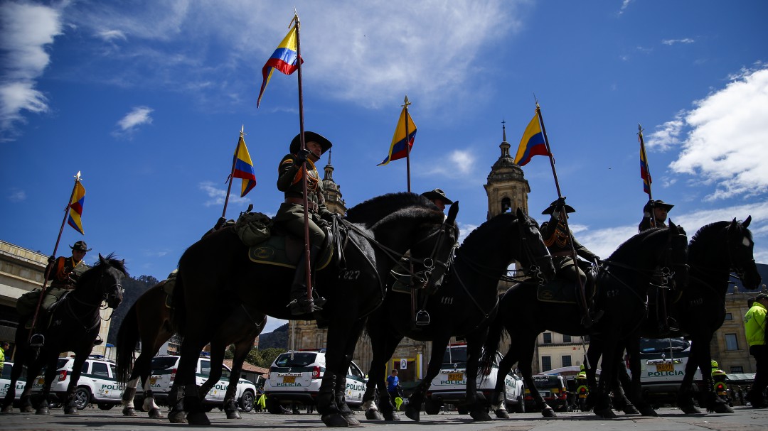 Proyecto de ley prohibiría a Fuerza Pública usar animales durante protestas