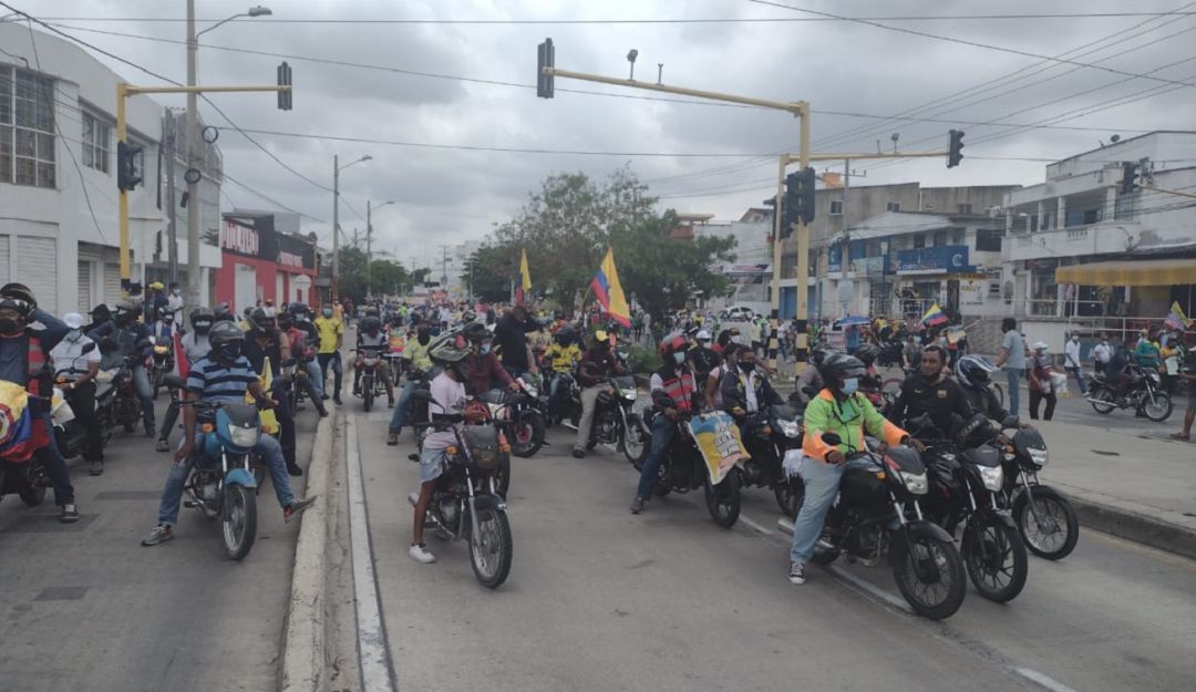 El Comité Departamental de Paro dará a conocer todo el recorrido de la manifestación en las próximas horas