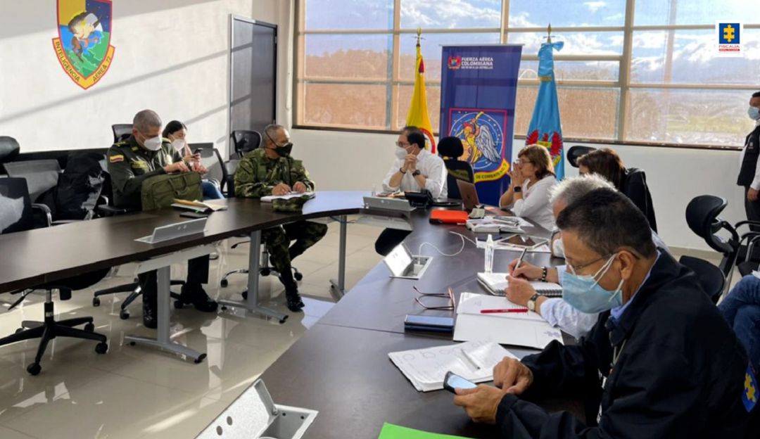 Reunión del fiscal en Cali