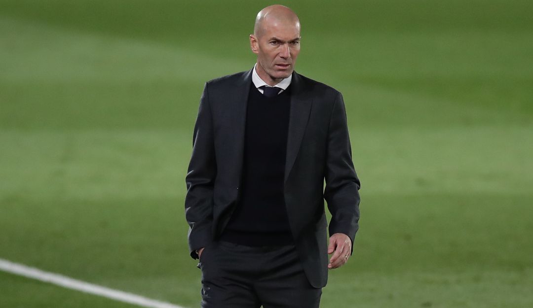 Zinedine Zidane, entrenador del Real Madrid