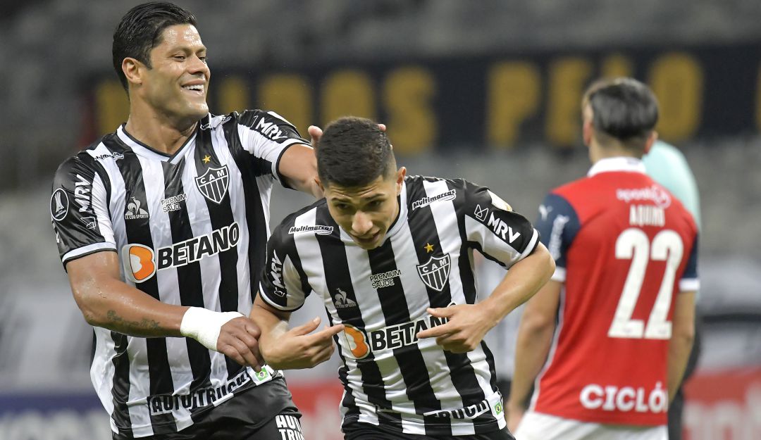 Mineiro goleó a Cerro Porteño y lidera el grupo de América en Libertadores