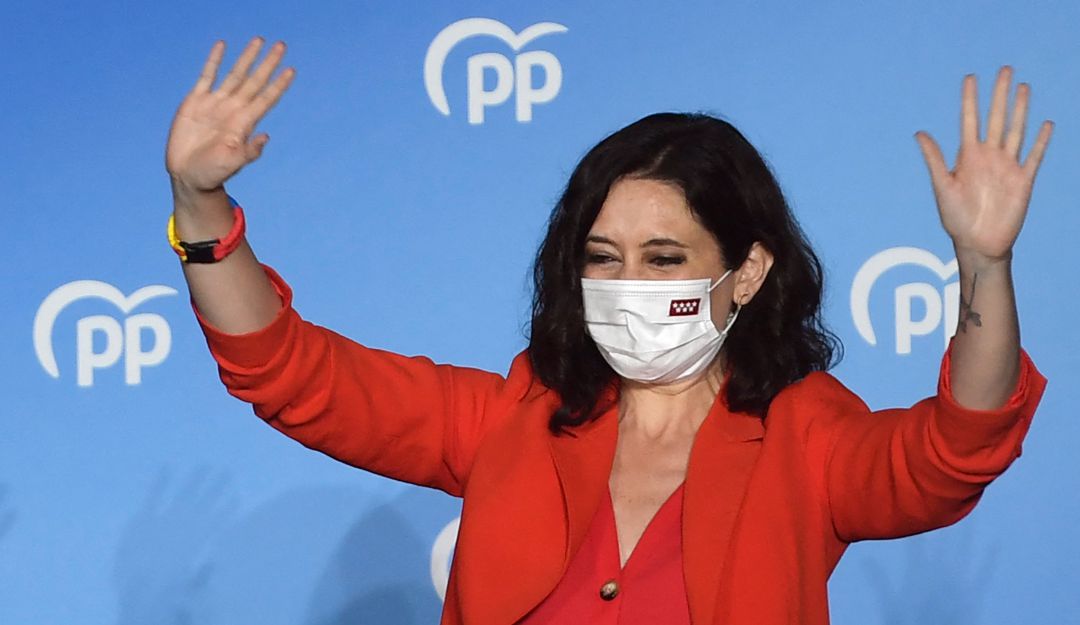 Isabel Díaz Ayuso, presidenta de la Comunidad de Madrid