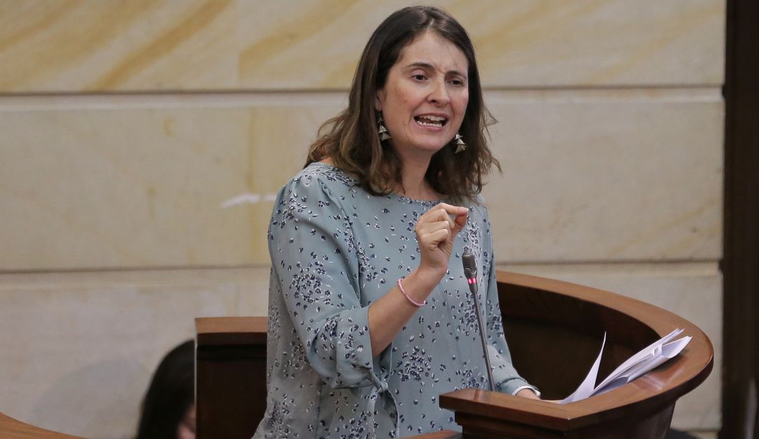 Paloma Valencia rechaza el pronunciamiento de la ONU frente a lo que ocurre en Colombia por las manifestaciones.