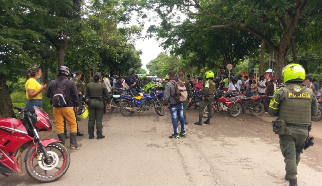 Bloqueos en Arauca