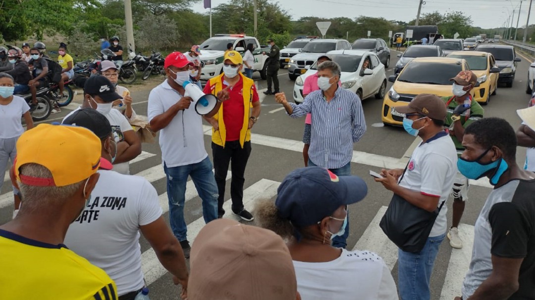 Alcaldía de Cartagena anunció reunión con habitantes de Punta Canoa