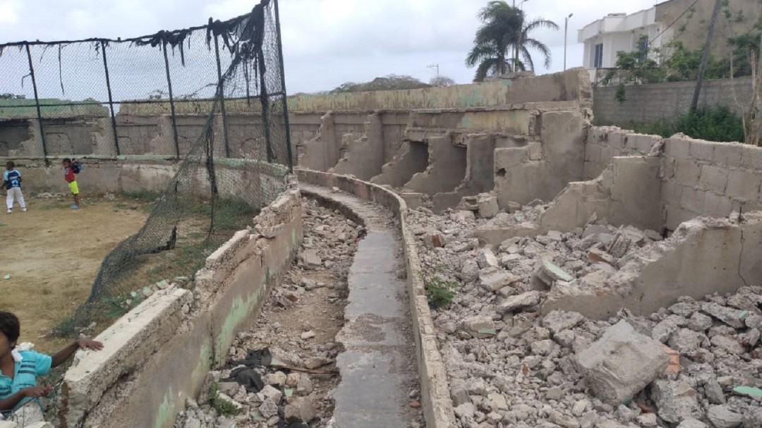 Habitantes de Punta Canoa denunciaron abandono de la Alcaldía de Cartagena