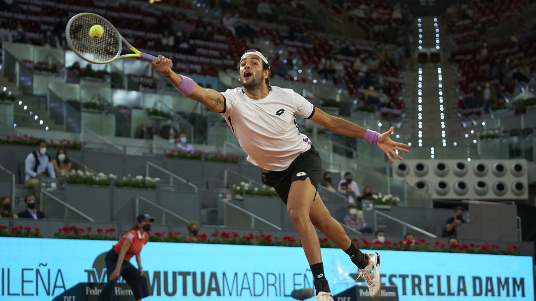 Berrettini se cita con Zverev en la final del Masters 1000 de Madrid
