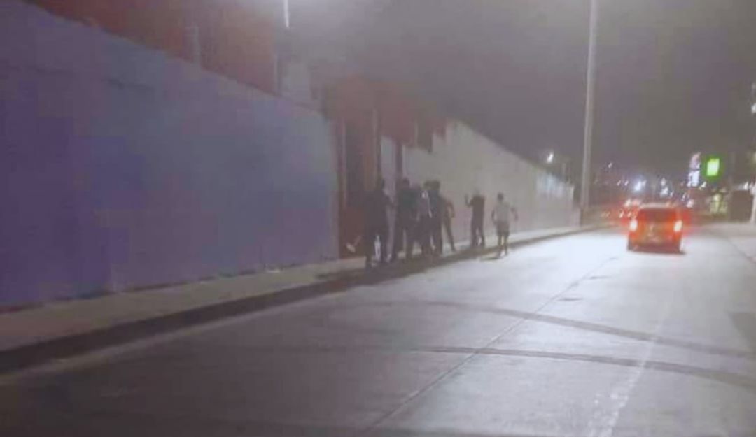 Carrera 38 con Circunvalar donde se pintó el mural. Carrera 38 con Circunvalar donde se pintó el mural.