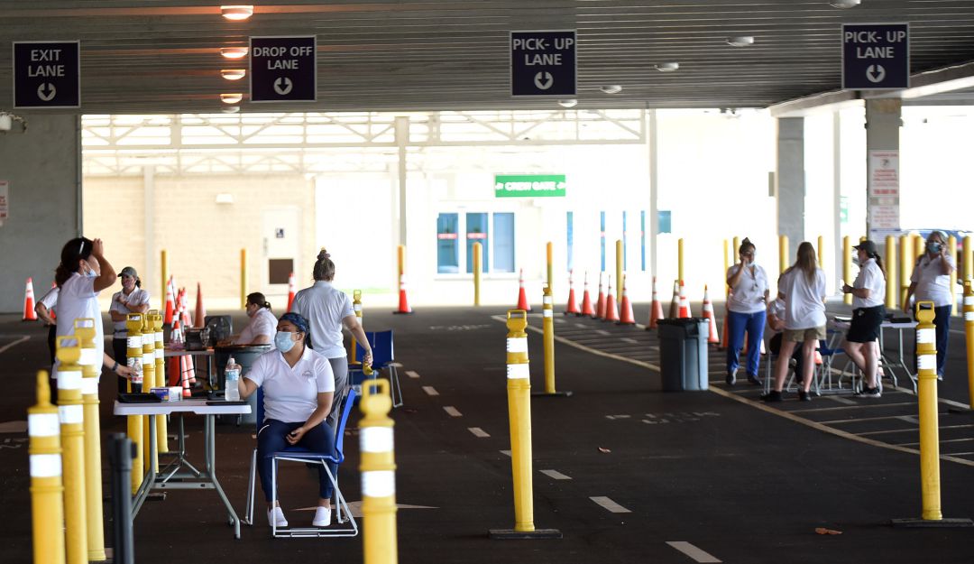 Punto de vacunación en Estados Unidos Punto de vacunación en Estados Unidos