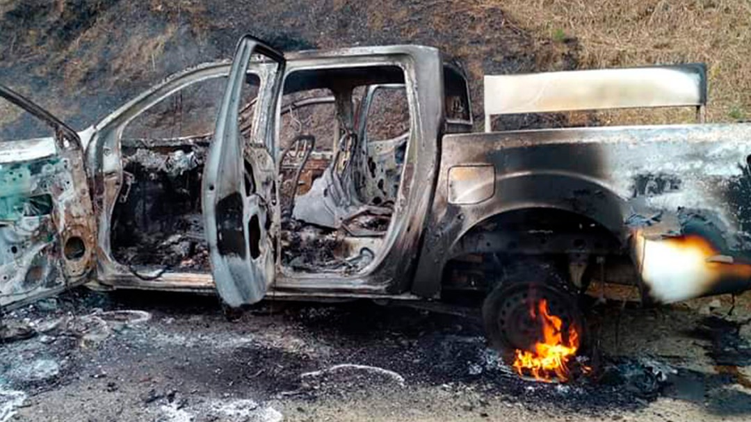 Seis policías se salvaron de morir en una emboscada en el Cauca