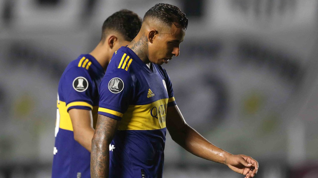 Libertadores: Con Copete, Santos venció a Boca, que tuvo a Villa y Fabra