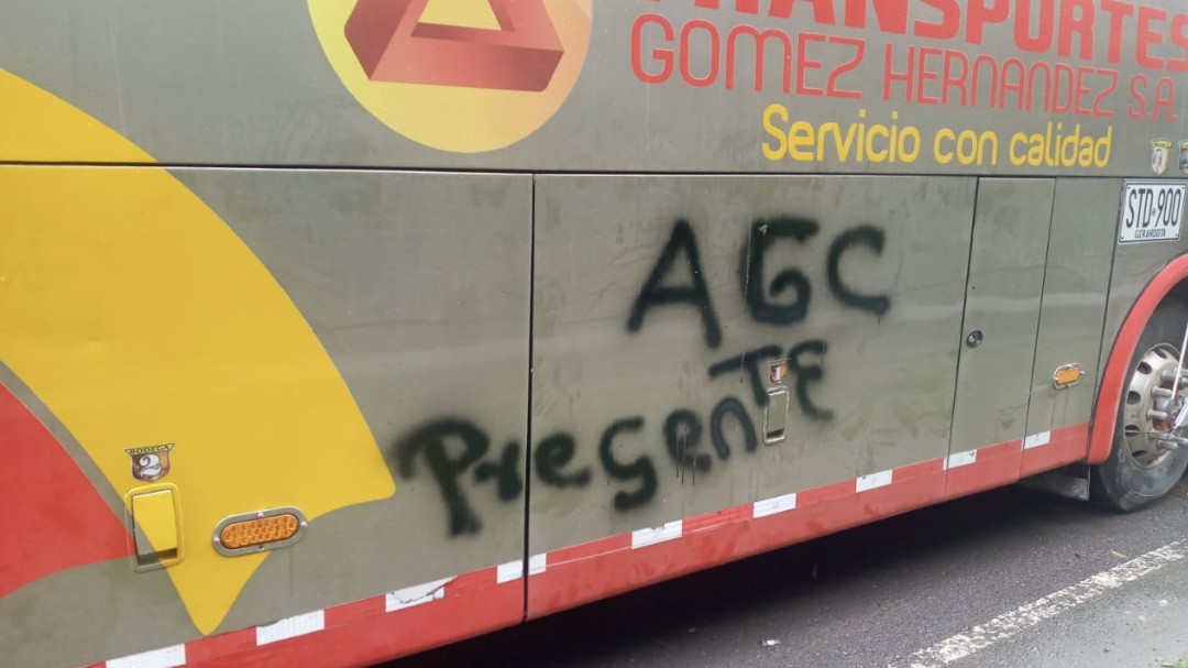 Capturan autores de grafitis alusivos a las AGC en el Urabá