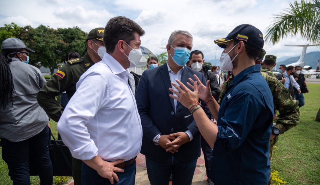 Presidente Iván Duque en Cali Presidente Iván Duque en Cali