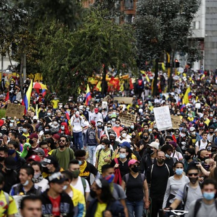 Movilizaciones pacíficas y con masiva participación reporta Comité de Paro