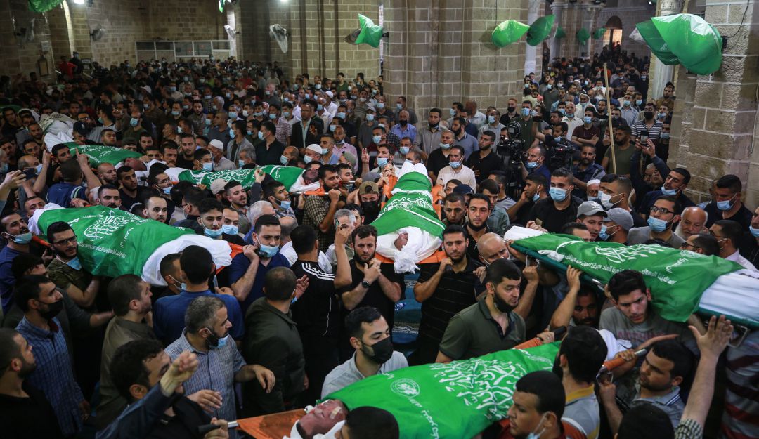 Funeral de palestinos en Gaza Funeral de palestinos en Gaza