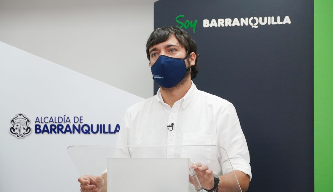 El alcalde de Barranquilla Jaime Pumarejo.
El alcalde de Barranquilla Jaime Pumarejo.