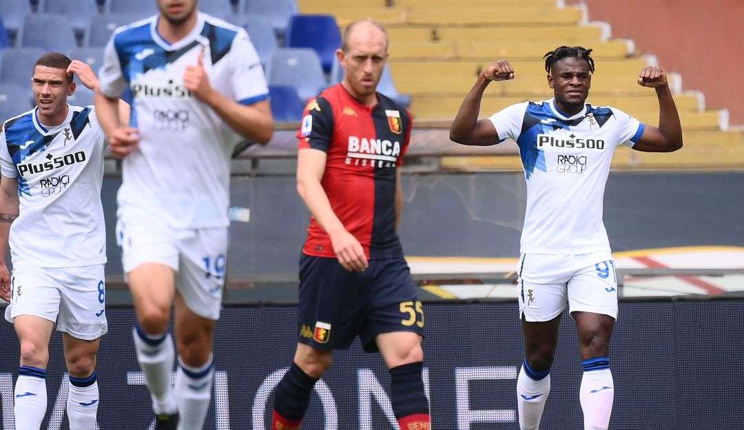 Figura: Gol y asistencia de Duván Zapata en victoria de Atalanta ante Genoa Figura: Gol y asistencia de Duván Zapata en victoria de Atalanta ante Genoa