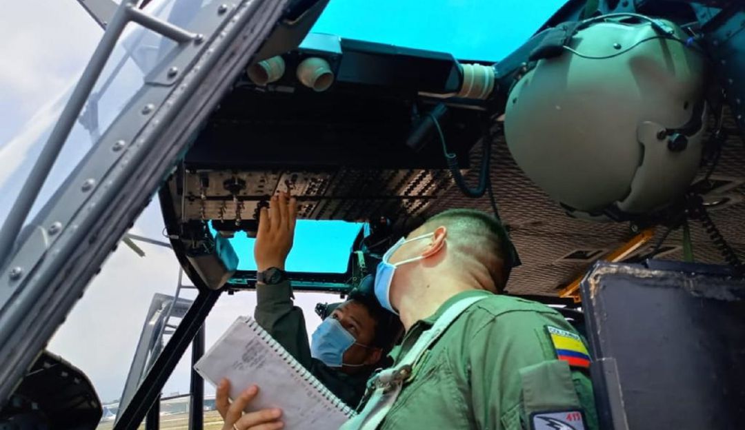 Pilotos de Guatemala reciben formación de sus homólogos colombianos Pilotos de Guatemala reciben formación de sus homólogos colombianos