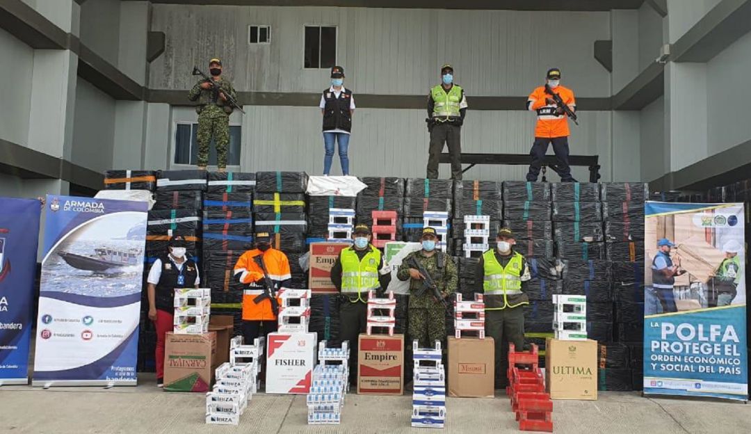 Las dos embarcaciones que movilizaban la mercancía fueron incautadas. Las dos embarcaciones que movilizaban la mercancía fueron incautadas.