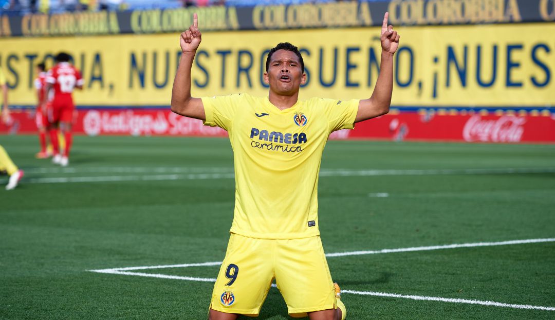 Carlos Bacca, delantero colombiano autor de tres goles ante el Sevilla Carlos Bacca, delantero colombiano autor de tres goles ante el Sevilla
