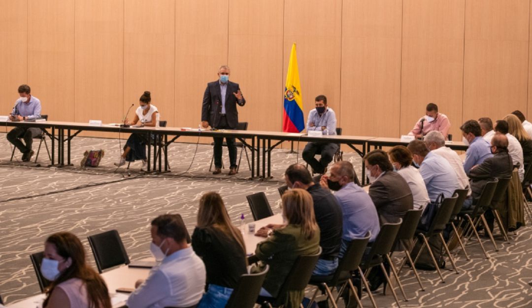 Presidente Duque asegura que garantizará el derecho a la libre circulación Presidente Duque asegura que garantizará el derecho a la libre circulación