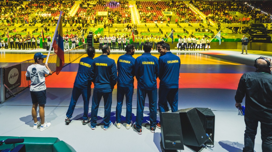 Definida la programación para los partidos de Colombia en la Copa Davis