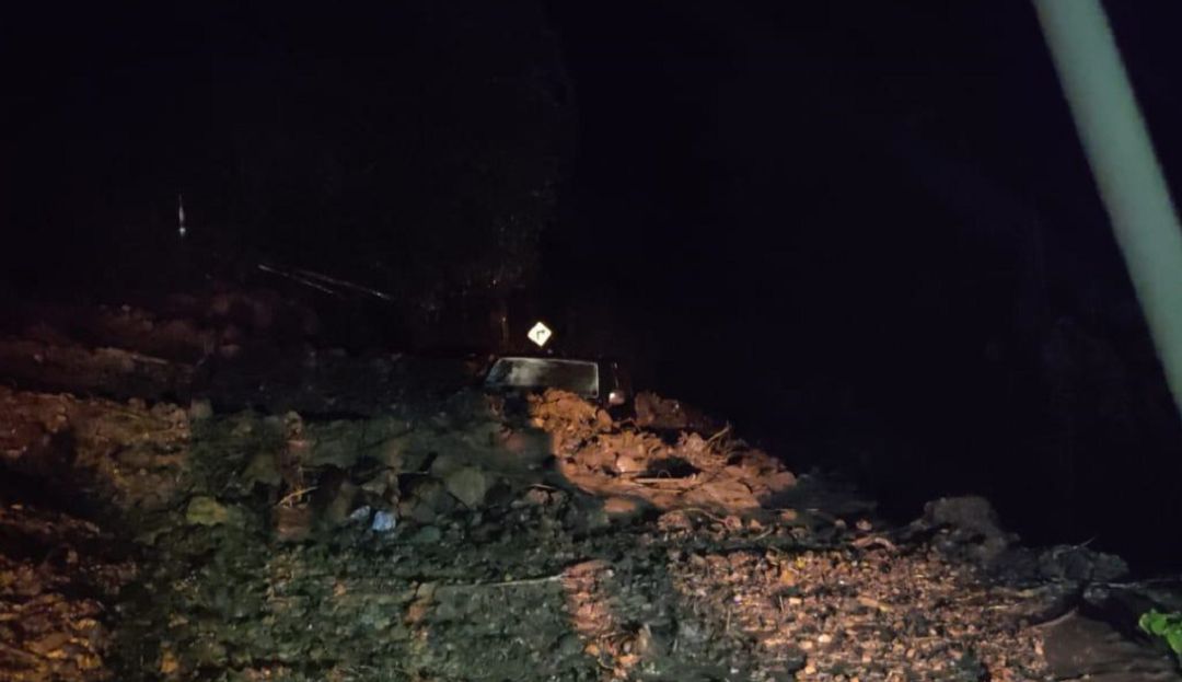 Derrumbe en Aranzazu Derrumbe en Aranzazu