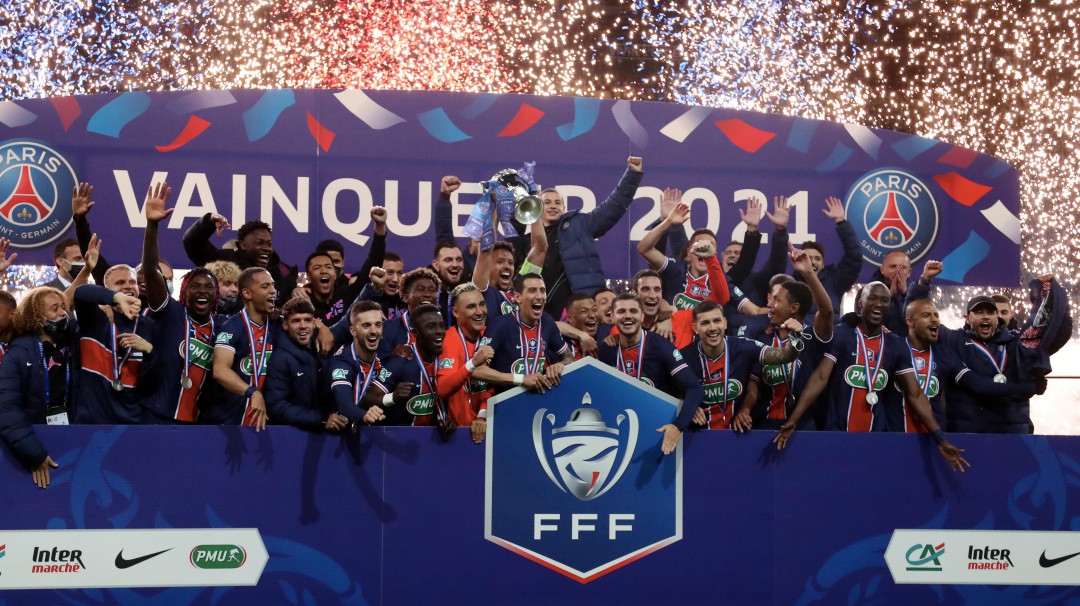 PSG conquista la Copa de Francia tras vencer 2-0 al Mónaco