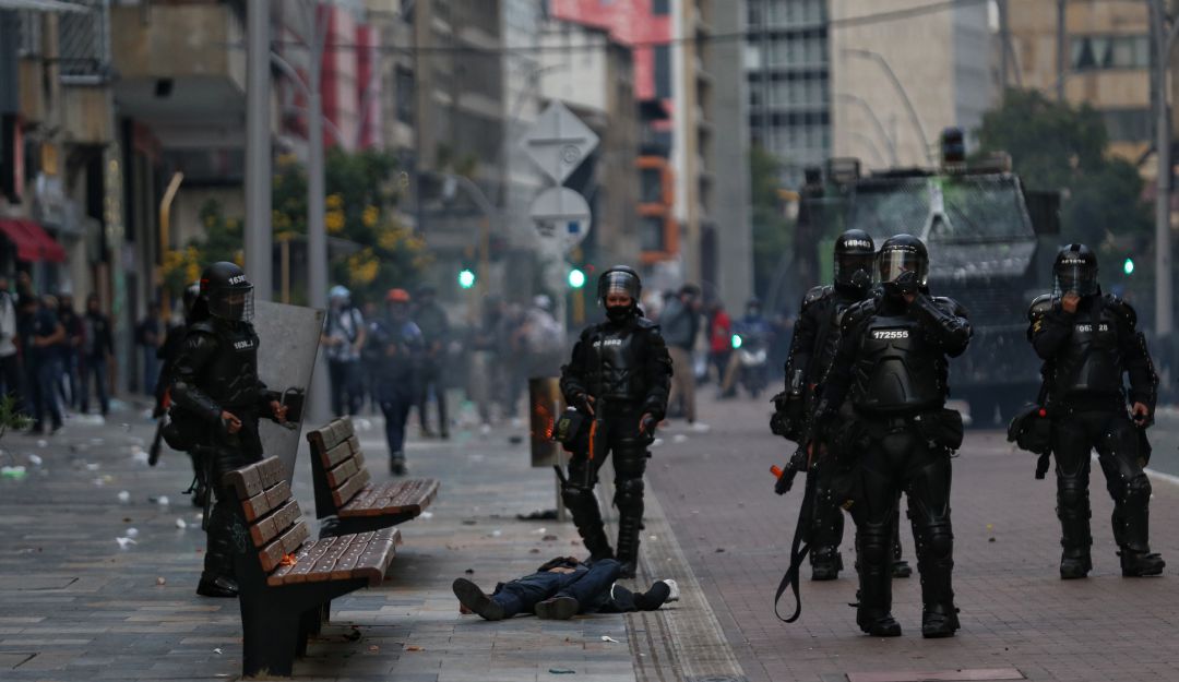 Tribunal abrió incidente de desacato por abusos en medio de protestas Tribunal abrió incidente de desacato por abusos en medio de protestas