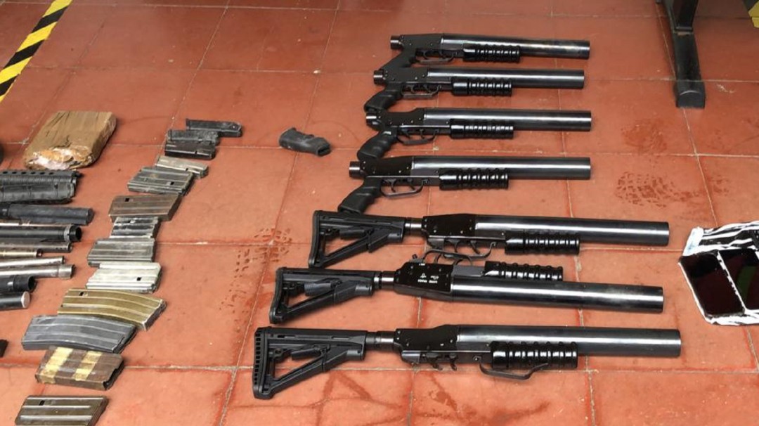 En Cali cae banda que traía armas desde EE.UU. para grupos ilegales