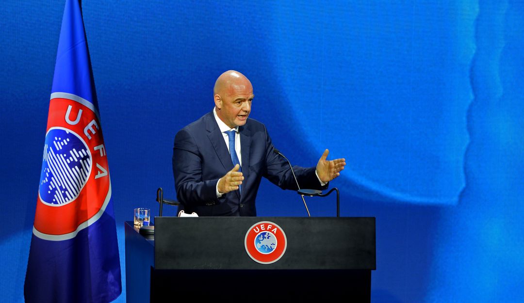 Gianni Infantino, presidente de la FIFA Gianni Infantino, presidente de la FIFA