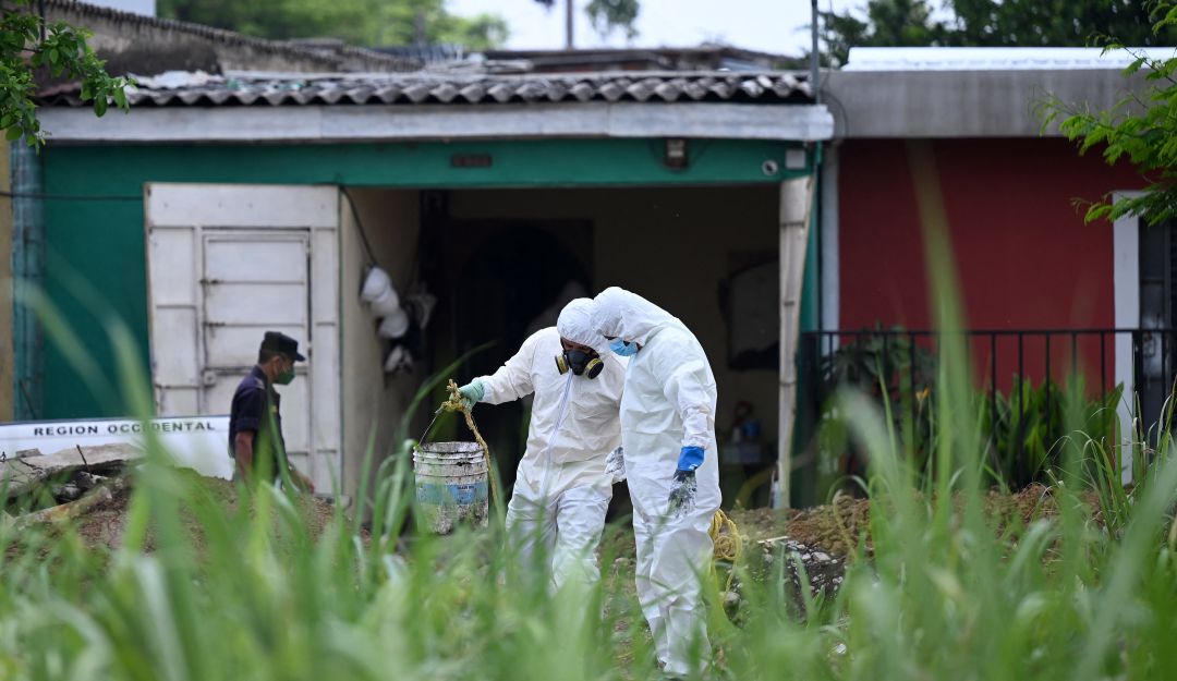 Expolicía tenía enterradas al menos a 14 víctimas en su casa en El Salvador Expolicía tenía enterradas al menos a 14 víctimas en su casa en El Salvador