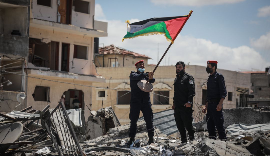Policía de Palestina en Gaza Policía de Palestina en Gaza