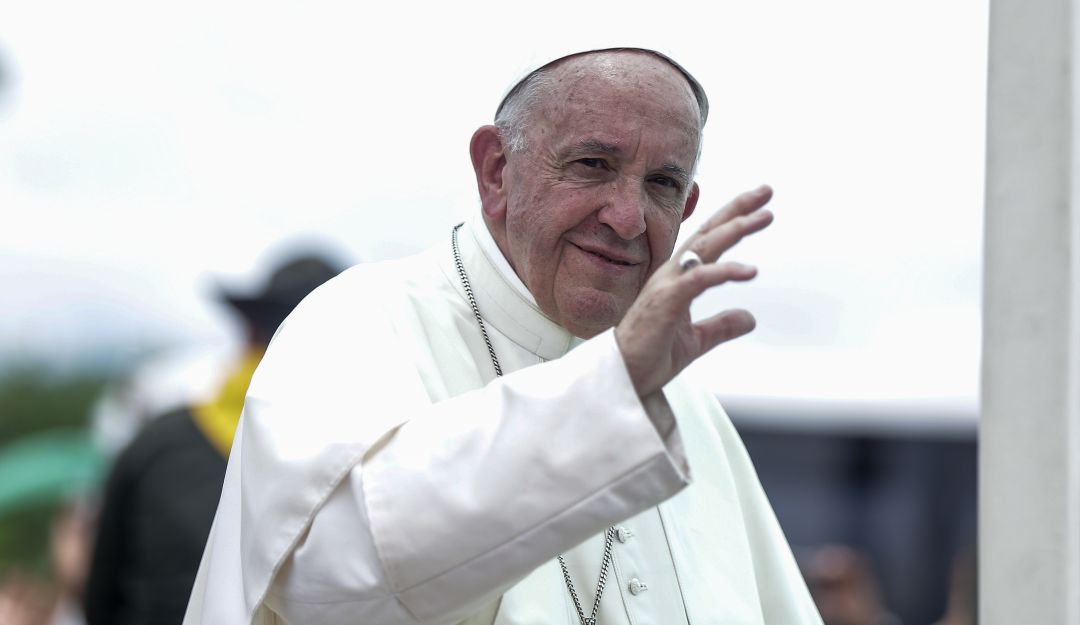 El papa se refirió a la situación que enfrenta Colombia desde hace varias semanas El papa se refirió a la situación que enfrenta Colombia desde hace varias semanas