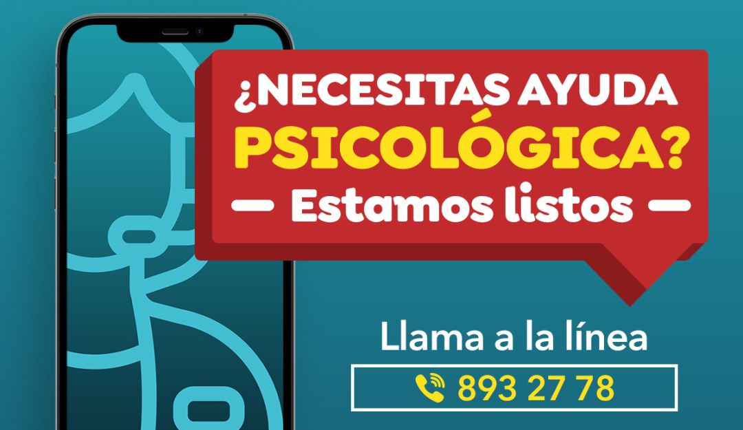 Línea gratuita de ayuda psicológica Línea gratuita de ayuda psicológica